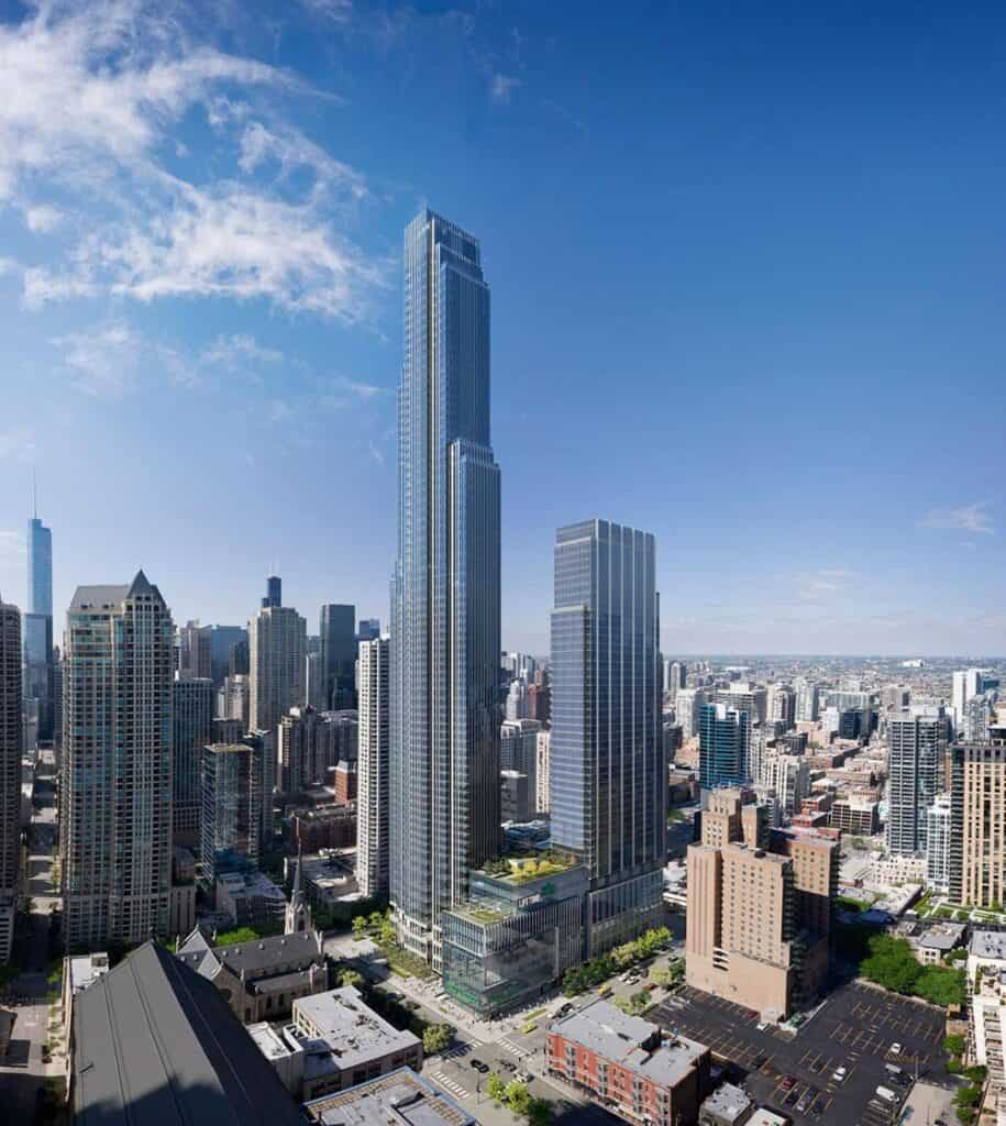 one chicago exterior, Image courtesy of jdl one chicago exterior, Image courtesy of jdl