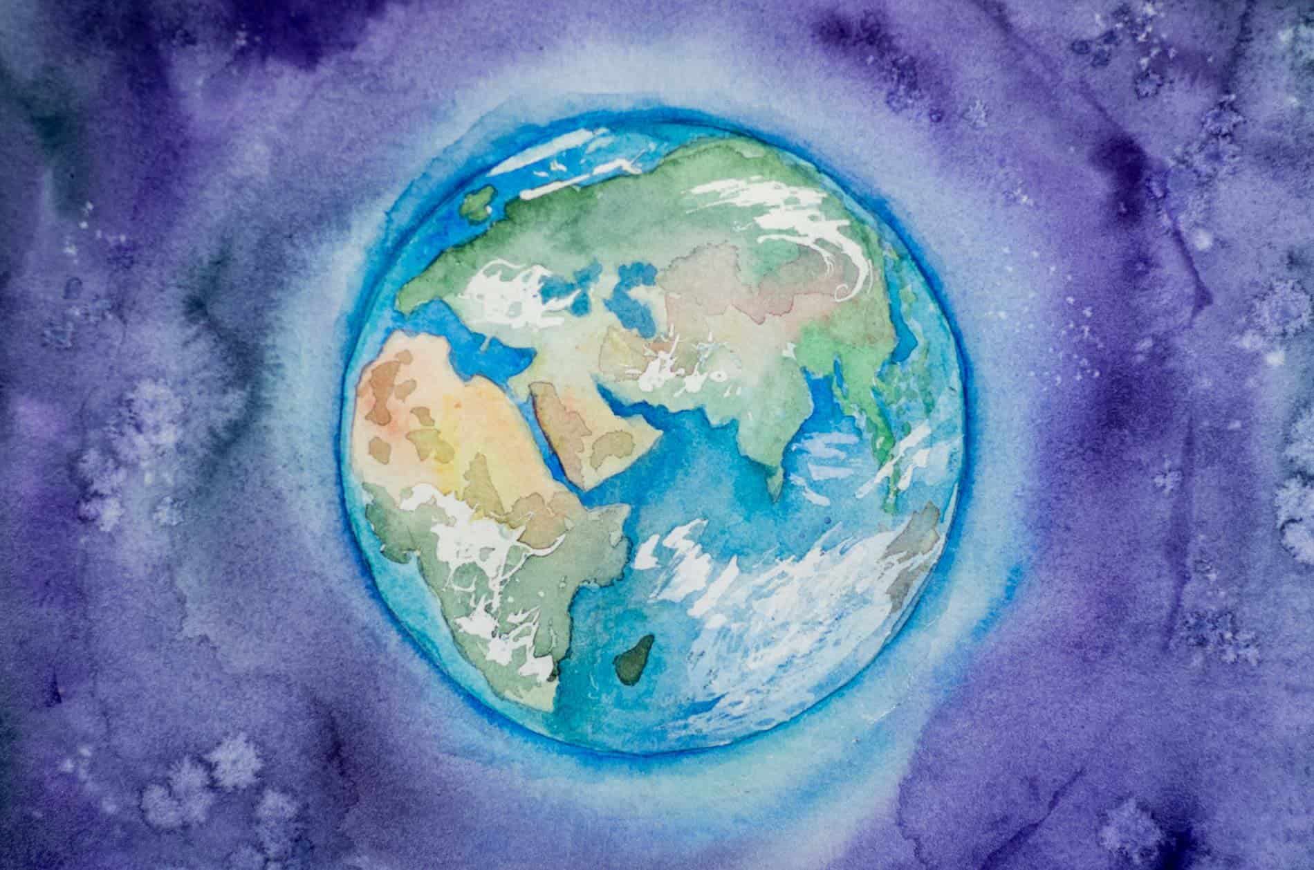 Water Color Earth