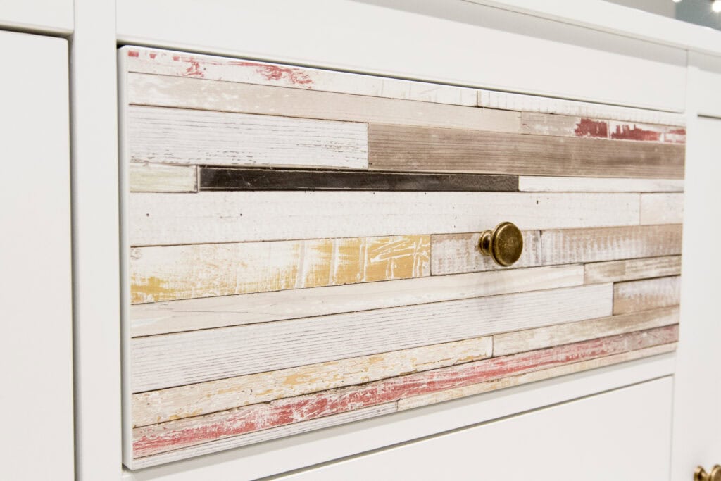 Foils and lightweight papers are an economical way to create unique visuals. Photo: Material Intelligence