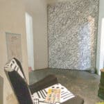 Digitally printed wallpaper in The Forgotten Laboratory,” Markus Benesch Creates/Curious Boy.