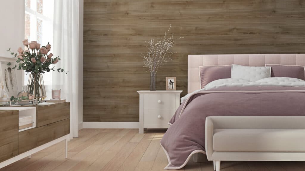 Tofino, a cherry structure in tan/brown, in the Urbania texture. Available in TFL and HPL,