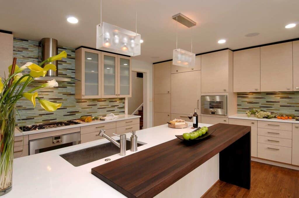 Gilmer kitchen design in Bethesda, MD.