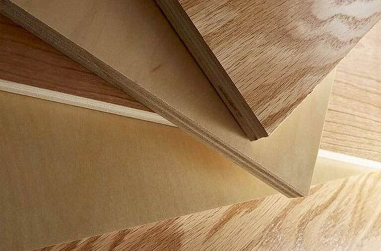 An image of decorated plywood hardwood.