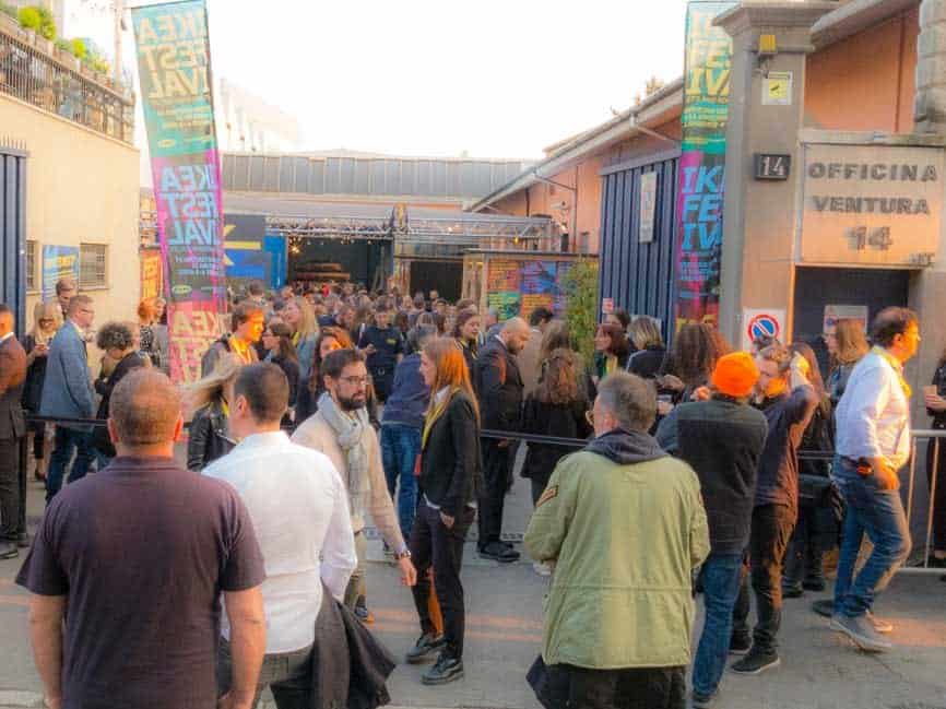 Ventura Lambrate crowds at Milan Design Week 2017