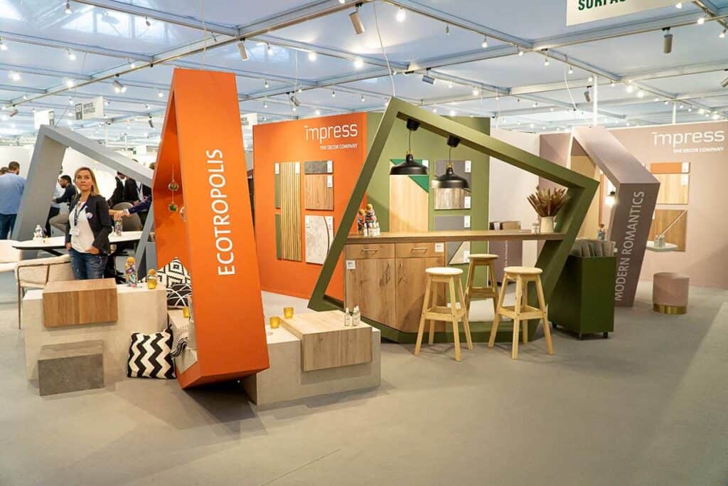 Décor designs by trend theme from Impress at SICAM 2022