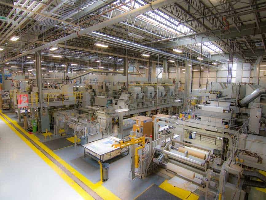 Interprint factory floor