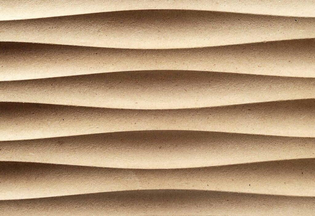 Even when you carve into the depth of MDF the density of the material creates a smooth surface for laminates and finishes.
