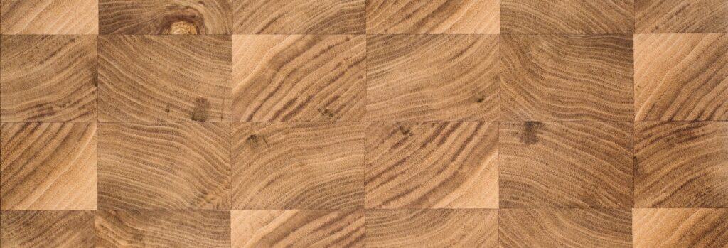 End grain cut pattern